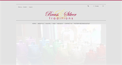 Desktop Screenshot of brassandsilvertraditions.com